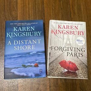 Lot of 2 Karen Kingsbury hardback books